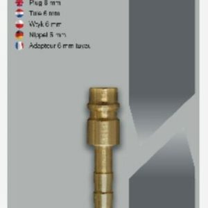 Airpress 4311536 - Insteeknippel Euro 6 Mm