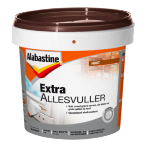 Alabastine Extra Allesvuller Hout - Pasta - Wit - 500ml