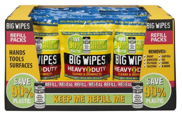 Big Wipes Heavy Duty Refill Pouch - 20stk