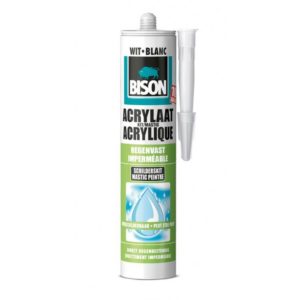 Bison acrylaatkit - direct regenbestendig