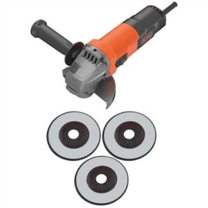 Black&Decker Haakse slijper 750W BEG110A3 Kit Met slijpschijven