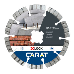 CARAT CUXLOCK125 Diamantzaag X-LOCK UniverseelØ125x22