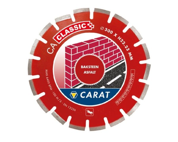 Carat CAC3002000 Diamantzaagblad Voor Natzagen - 300 X 20mm - Beton