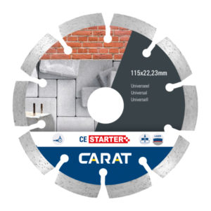 Carat CES1153000 Diamantzaagblad Voor Droogzagen - 115 X 22