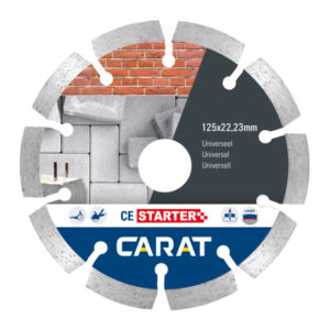 Carat CES1253000 Diamantzaagblad Voor Droogzagen - 125 X 22