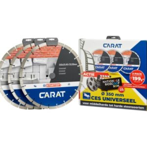 Carat CES3504A23 3-pack Diamantzaagbladen - 350 X 25