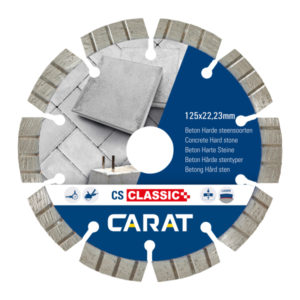 Carat CSC1253000 Diamantzaagblad Voor Droogzagen - 125 X 22