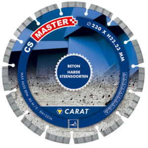 Carat Diamant Zaagblad Beton CS-Master 350 Mm Voor Asgat 20 Mm