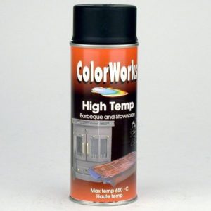 Colorworks Spuitbus Hittebestendig Zwart - 400ML