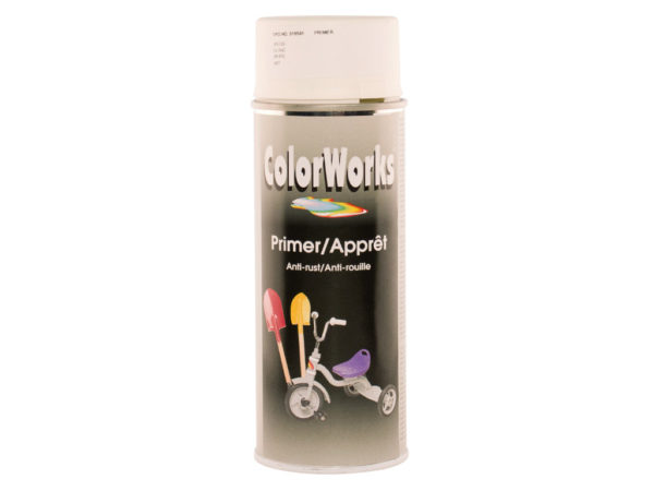 Colorworks Spuitbus Primer Wit - 400ML