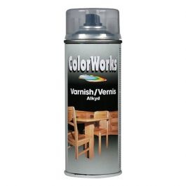 Colorworks Spuitbus Vernis Alkyd Zijdeglans 400 ML