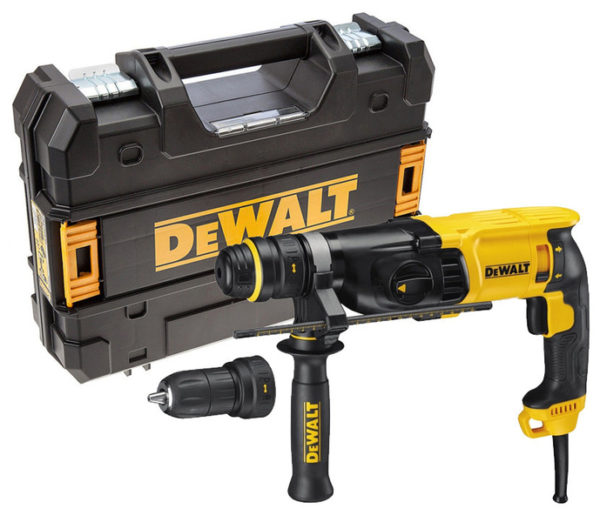 DeWALT D25134K SDS-plus Combihamer Incl. Snelspanboorkop In Koffer - 800W - 2