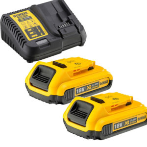 DeWALT DCB115D2 18V Li-Ion Accu Starterset (2x 2.0Ah) + Lader