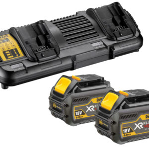 DeWALT DCB132T2 18V / 54V FlexVolt Li-Ion Accu Starterset (2x 6.0Ah) + Duolader