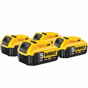 DeWALT DCB184 4-Pack 18V Li-Ion Accu - 5.0Ah (4st)