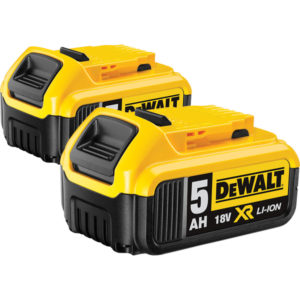 DeWALT DCB184 Duopack 18V Li-Ion Accu - 5.0Ah (2st)