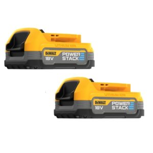 DeWALT DCBP034 Duopack 18V Li-ion Accu - 1.7Ah - POWERSTACK™ - DCBP034E2-XJ (2 Stuks)