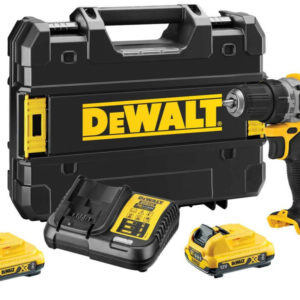 DeWALT DCD701D2-QW 12V Li-ion Accu Boormachine Set (2x 2.0Ah) In TSTAK Koffer