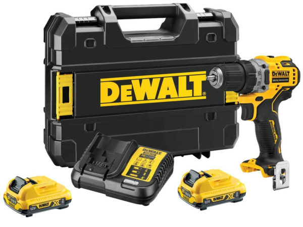 DeWALT DCD701D2-QW 12V Li-ion Accu Boormachine Set (2x 2.0Ah) In TSTAK Koffer