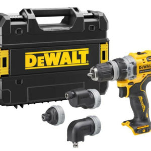 DeWALT DCD703NT 12V Li-ion Accu Boormachine Body Met 4 Verwisselbare Koppen In TSTAK Koffer