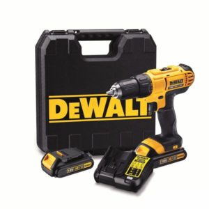 DeWALT DCD771C2 18V Li-Ion Accu Boor-/schroefmachine Set (2x 1.3Ah Accu) In Koffer