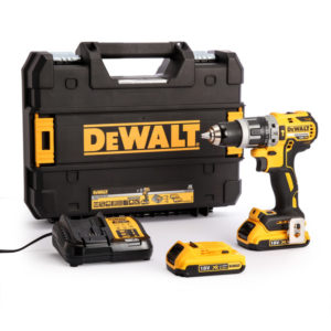 DeWALT DCD796D2 18V Li-Ion Accu Klopboor-/schroefmachine Set (2x 2.0Ah Accu) In TSTAK - Koolborstelloos