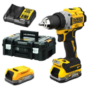 DeWALT DCD805E2T-QW 18V Li-ion XR Accu Klopboor-/schroefmachine G3 Set (2x Powerstack Accu) In TSTAK Koffer