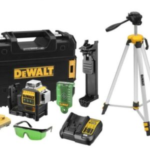 DeWALT DCE089D1GTRI 10.8V Li-Ion Accu Kruislijnlaser In Koffer (1x 2