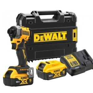 DeWALT DCF850P2T-QW 18V Li-ion XR Accu Slagschroevendraaier Set (2x 5.0Ah) In TSTAK Koffer