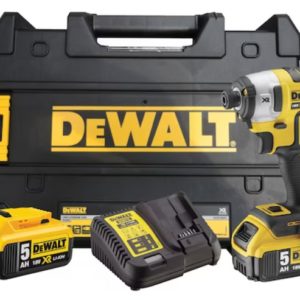 DeWALT DCF887P2 18V Li-Ion Accu Slagschroevendraaier Set (2x 5.0Ah Accu) In TSTAK - Koolborstelloos