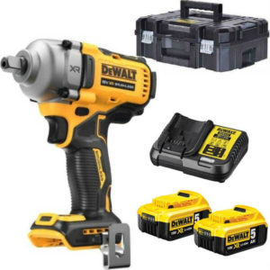 DeWALT DCF892P2T-QW 18V Li-ion XR Accu Slagmoersleutel Set (2x 5.0Ah) - 1/2''- In TSTAK Koffer