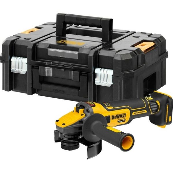 DeWALT DCG409NT-XJ 18V Li-ion FlexVolt Accu Haakse Slijper - 125 Mm - TSTAK Koffer