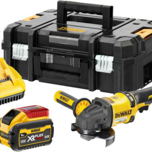 DeWALT DCG418X2-QW 54V Li-ion FlexVolt Accu Haakse Slijper Set (2x 9.0Ah) - 125mm