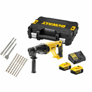 DeWALT DCH133P2X 18V Li-Ion Accu SDS-plus Combihamer Set (2x 5.0Ah Accu) In TSTAK - 2