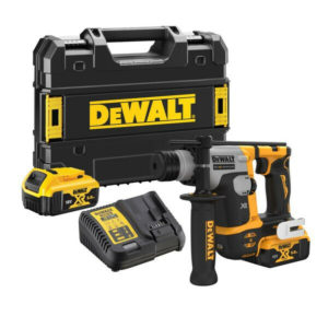 DeWALT DCH172P2-QW 18V Li-ion XR Accu Boorhamer Set (2x 5.0Ah) In TSTAK Koffer - SDS-Plus - 1.4 J