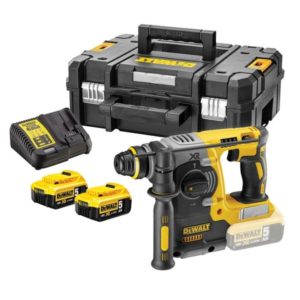 DeWALT DCH273P2T 18V Li-Ion Accu SDS-plus Combihamer Set (2x 5.0Ah Accu) In TSTAK - 2