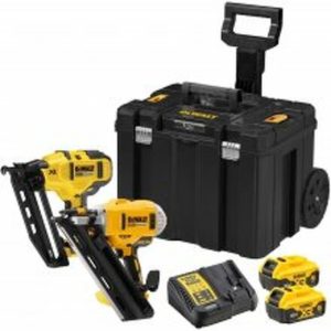 DeWALT DCK264P2T-QW 18V Li-ion Accu Afwerktacker (DCN660)&Accu Constructietacker (DCN692) Combiset (2x 5.0Ah) In TSTAK Koffer