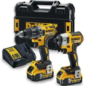 DeWALT DCK268P2T 18V Li-Ion Accu Boor-/schroefmachine (DCD791)&Slagschroevendraaier (DCF887) Combiset (2x 5