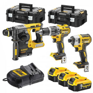 DeWALT DCK368P3T 18V Li-Ion Accu 3 Delige Combiset (3x 5.0Ah Accu) In TSTAK