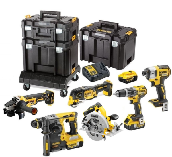 DeWALT DCK685P3T 18V Li-Ion Accu 6-delige Combiset (3x 5