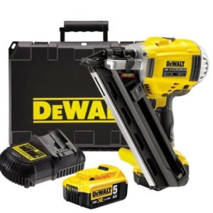 DeWALT DCN692P2 18V Li-Ion Accu Constructie Tacker Set (2x 5.0Ah Accu) In Koffer - 50-90mm - Koolborstelloos