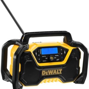 DeWALT DCR029 18V Li-Ion Accu DAB+ Bouwradio Met Oplaadfunctie - Werkt Op Netstroom&Accu