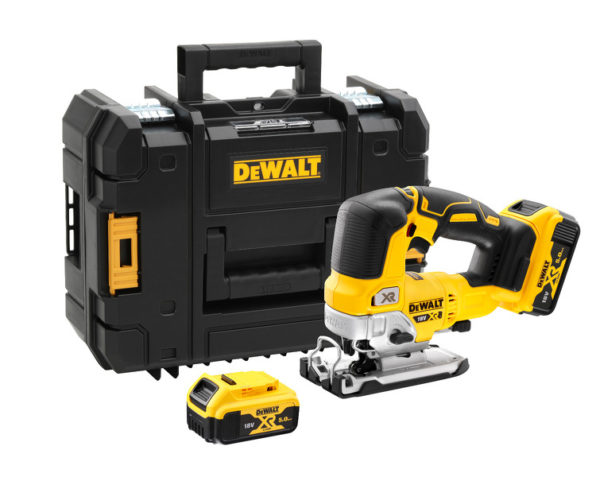 DeWALT DCS334P2 18V Li-Ion Accu Decoupeerzaag Set (2x 5.0Ah Accu) In Koffer - D-greep - Variabel