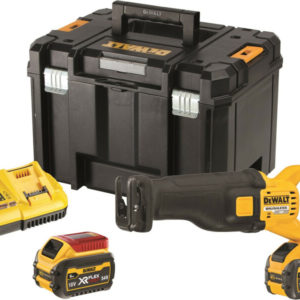 DeWALT DCS389X2-QW 54V Li-ion FlexVolt Accu Reciprozaag Set (2x 9.0Ah) In TSTAK Koffer