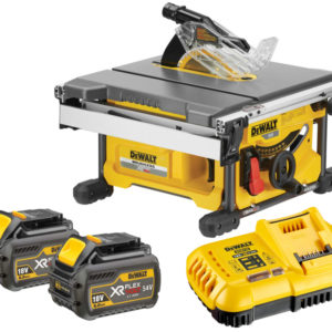 DeWALT DCS7485T2 18V / 54V XR FlexVolt Li-Ion Accu Tafelzaag Set (2x 6.0Ah Accu) - 210 X 30mm - Koolborstelloos