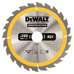 DeWALT DT1945 Cirkelzaagblad - 190 X 30 X 40T - Hout En Non-ferro Metaal