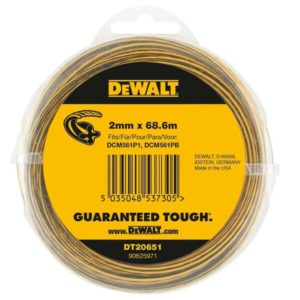 DeWALT DT20651 Grastrimmerdraad - 2mm - 68.6m