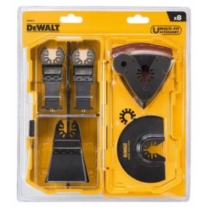 DeWALT DT20731 8-delige Multitool Zaagbladen&Schuurpapier Set