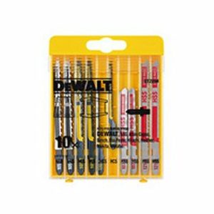 DeWALT DT2290 10 Delig Decoupeerzaagblad Set - Hout