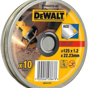 DeWALT DT42340TZ Doorslijpschijf In Blik - 125 X 22